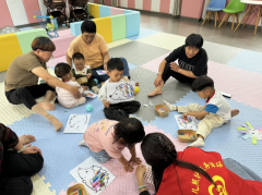 锦坞村6月份婴幼儿照护服务点志愿活动