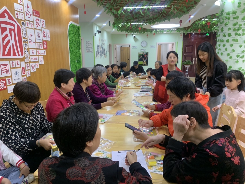 安昌社区老年志愿活动